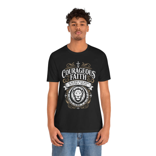 Courageous Faith – Lion of Judah Tee