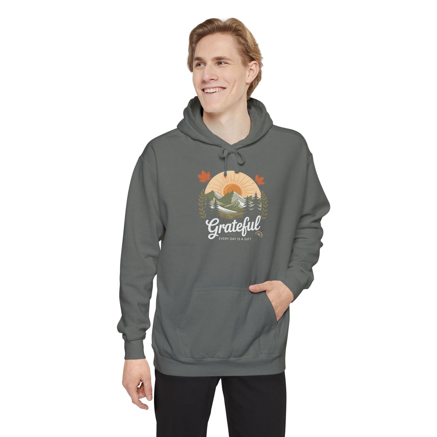 Grateful Mountain Sunrise Hoodie