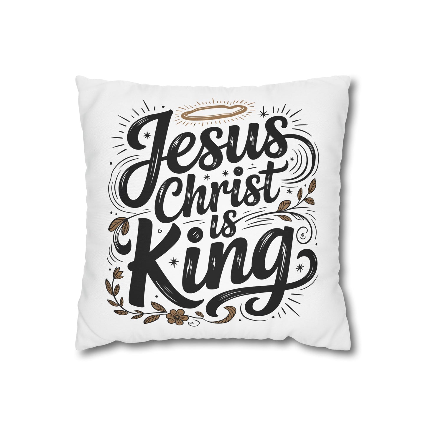 Jesus Christ is King Pillow
