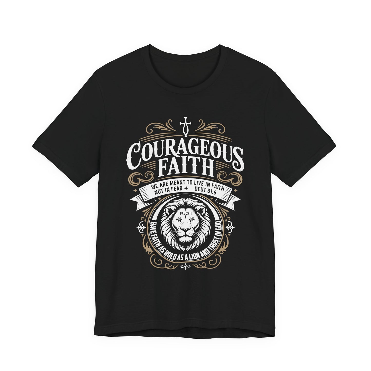 Courageous Faith – Lion of Judah Tee